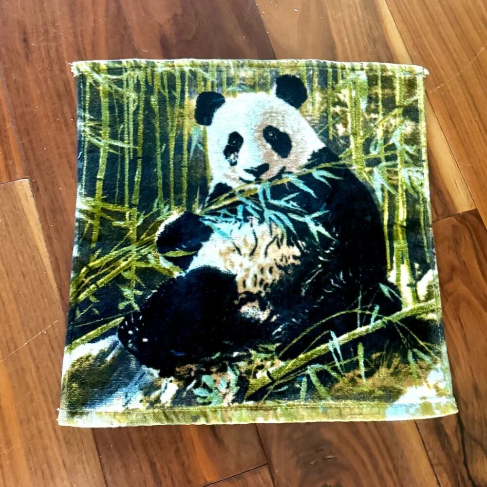 Creative Bath Panda Bear Bamboo Beach Bath 50x27